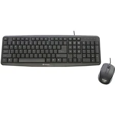 Verbatim 99202 Slimline Corded USB Keyboard & Mouse