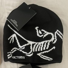 Arc  teryx Black Bird Head Toque Authentic