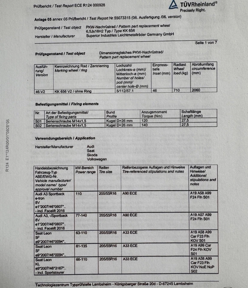 4 X 205/55R16 91H Winterreifen Auf Alufelgen NEU Golf Leon A3 Oktavia - Bild 3 von 4