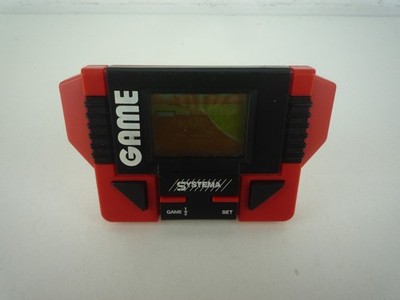 VINTAGE 1980'S SYSTEMA F1 RACING LCD HANDHELD ELECTRONIC GAME WORKING
