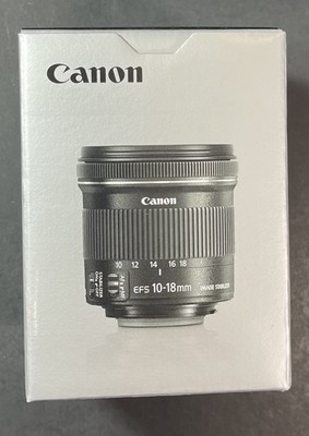 Canon EFS Lens [ 10-18mm f/4-5.6 IS STM ] NEW