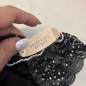 VICTORIA'S SECRET Sexy LITTLE THINGS SMALL PANTY NEW WITH TAGS BLACK