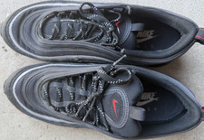 Nike Air Max 97 Black Sport Red DH1083-001 Men's Sneaker Athletic Shoes