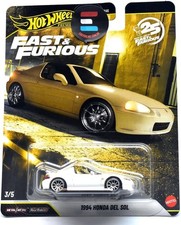 2026 Hot Wheels Premium 25th Anniversary Fast Furious 1994 Honda Del Sol