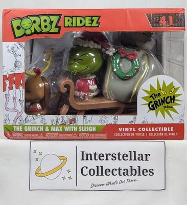 Funko Dorbz Ridez: The Grinch and Max With Sleigh #41