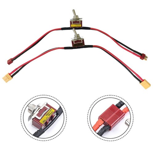 XT90 Connection Adapter Toggle Switch for Efficient ESC Battery Performance - Afbeelding 3 van 12