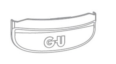 GU GRETSCH-UNITAS Karton Abdeckkappen Scheren 966/150 OZ