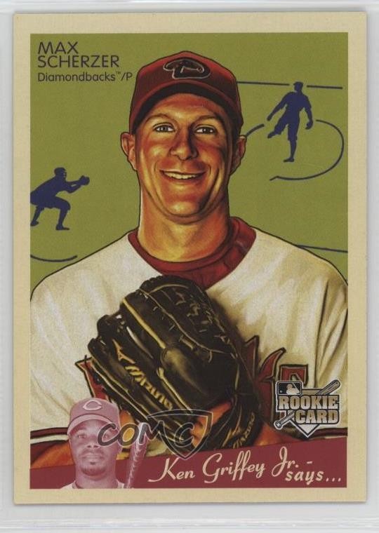 2008 Upper Deck Goudey Max Scherzer #6 Rookie RC