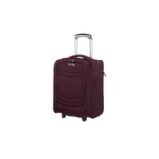 it luggage Intrepid 17" Softside 2 Wheel Underseater, Dark Red 17"