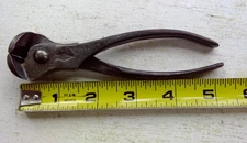 Vintage Kraeuter & Co. No. 1850-5 Forged Steel Giant Nipper Pliers/Cutters