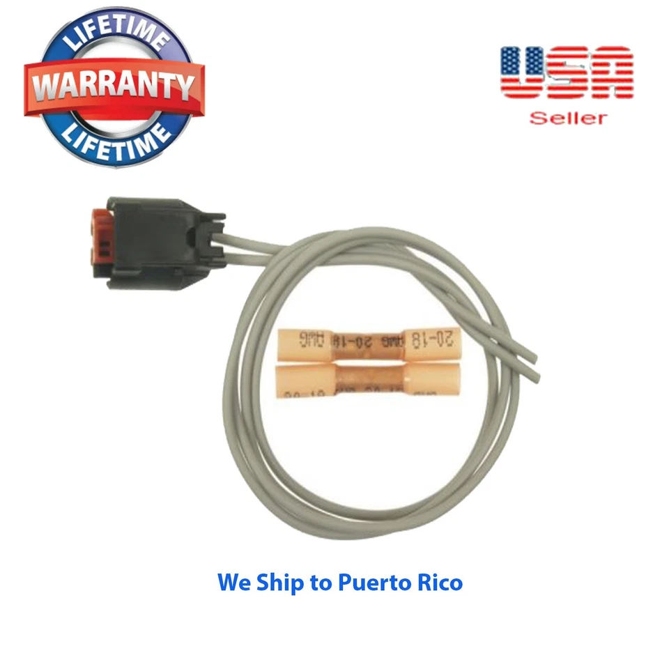 Sensor de velocidad de rueda ABS delantero derecho, izquierdo con conector ajuste: Cadillac Chevrolet GMC Foto 3 de 4