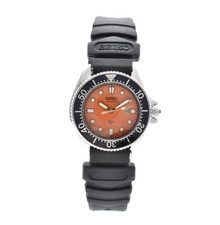 [OTTIMO+5] SEIKO 2625-0010 150M Orologio Unisex Subacqueo Quarzo Quadrante Arancione Giappone