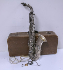 1920s - Martin Stencil Concertone LP Alto Saxophone  Original Neck - Needs TLC