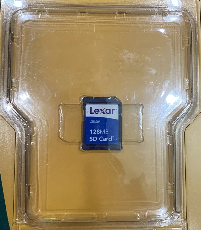 Lexar Media 128MB SD Memory Card High Performance For Digital Devices New - Image 3 of 4