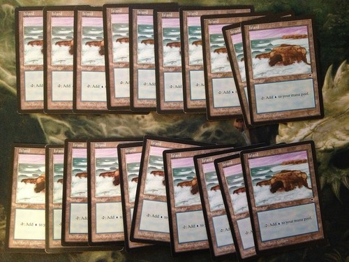 20 Basic Land - SAME ART - Island - Tempest - MP-NM Condition - Magic MTG FTG - Picture 2 of 2