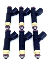 SET OF 6 SIEMENS FUEL INJECTORS 4L5E-A4A 2001-2008 RANGER B3000 3.0L V6