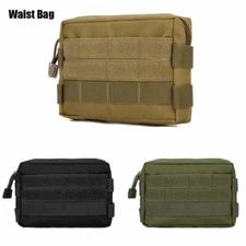 Outdoor Military Molle EDC Tool Waist Pack Tactical Medical Pouch Hunting Bags