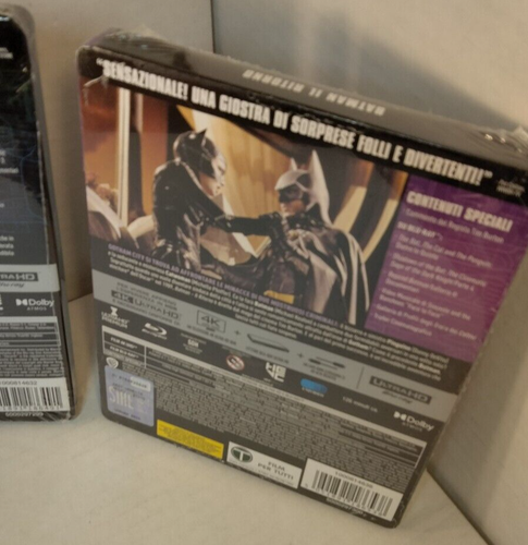 Batman 1989 + Batman Returns 1992 4K Steelbooks-EU IMPORT-NEW - Box Shipping - Picture 8 of 12