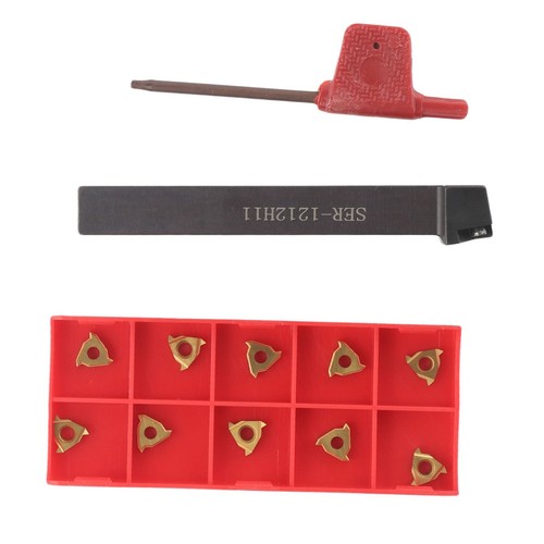 SER 1212H11 Turning Tool Holder External Threading Turning Holder 12mm Shank - Picture 4 of 12