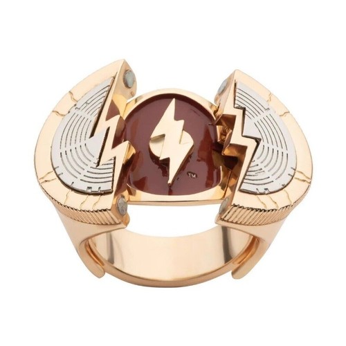 The Flash Barry Allen gleicher Stil Ring offen verstellbar Replik Metall Fingerring - Bild 2 von 6