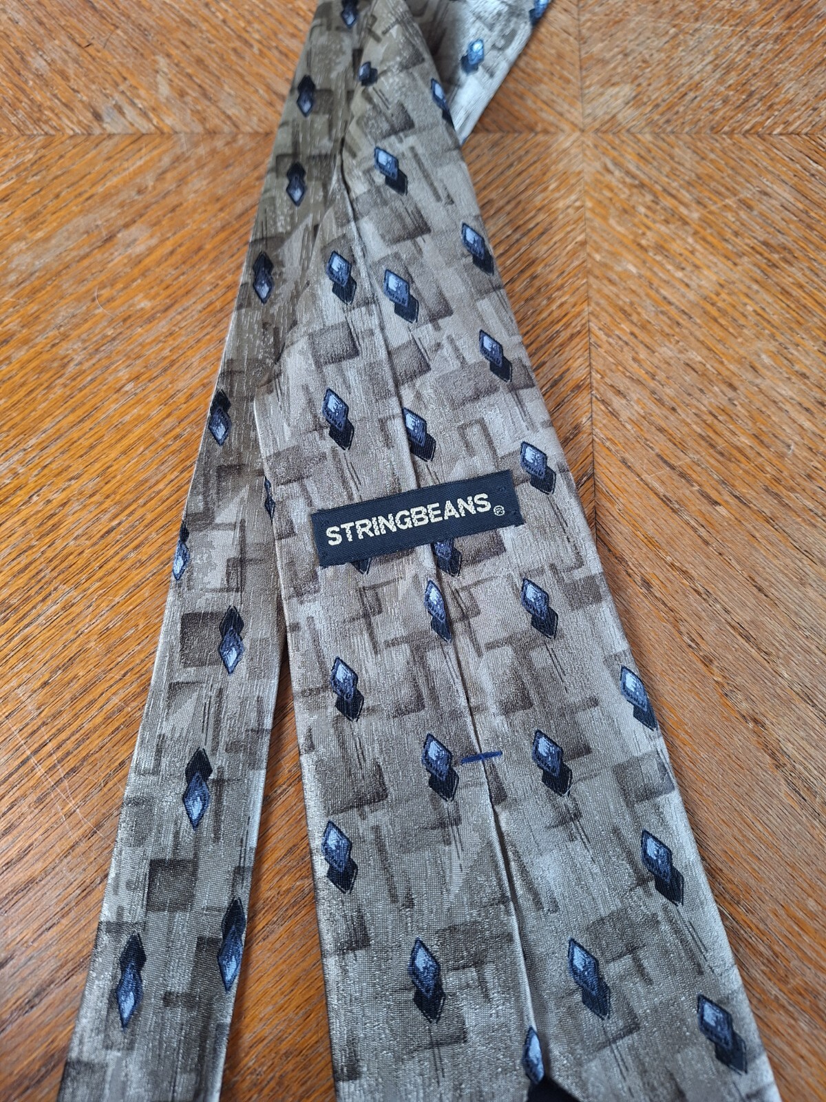 StringBeans Geometric Pattern Mens Tie Necktie - image 4