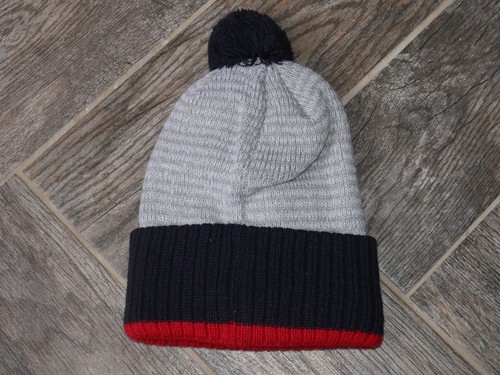 MLB Baseball CLEVELAND GUARDIANS Beanie Knit Cap Skully 47 BRAND w/Pom NWT - Picture 2 of 2