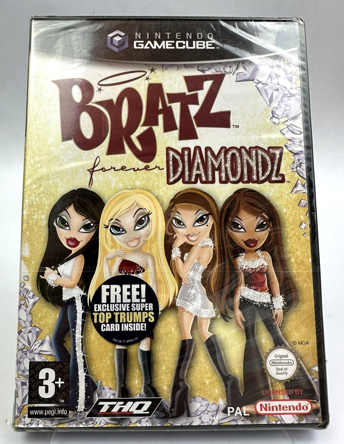 Gamecube Bratz Forever Diamondz, ( 2006 ) UK Pal, Brand New Factory Sealed