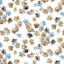 Paws Up By Michael Miller Fabrics - Grey Impressions  9245-G