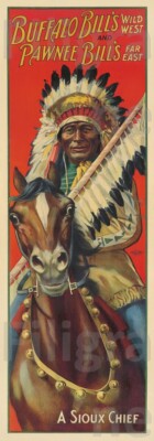 SIOUX CHIEF Rfyz-POSTER HQ 50x70cm eines VINTAGE POSTERS