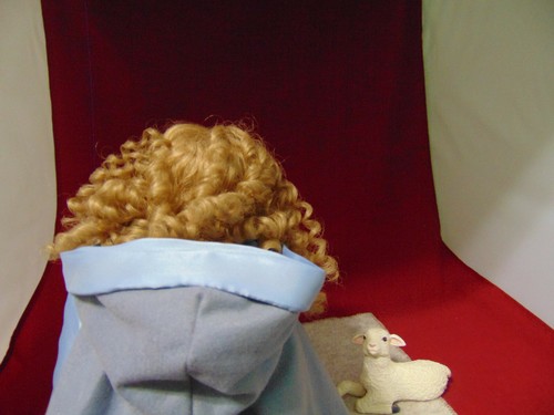 ~LET THERE BE LIGHT DOLL WITH LAMB BY KATRINA MURAWSKA~~PAYPAL ACCEPTED - Picture 7 of 8