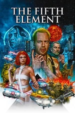 The Fifth Element movie poster (c) - 11" x 17"- Bruce Willis, Milla Jovovich