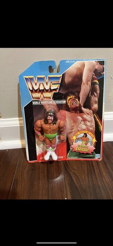 Hasbro WWF Series 1 Ultimate Warrior 5 And Up/ IC ...