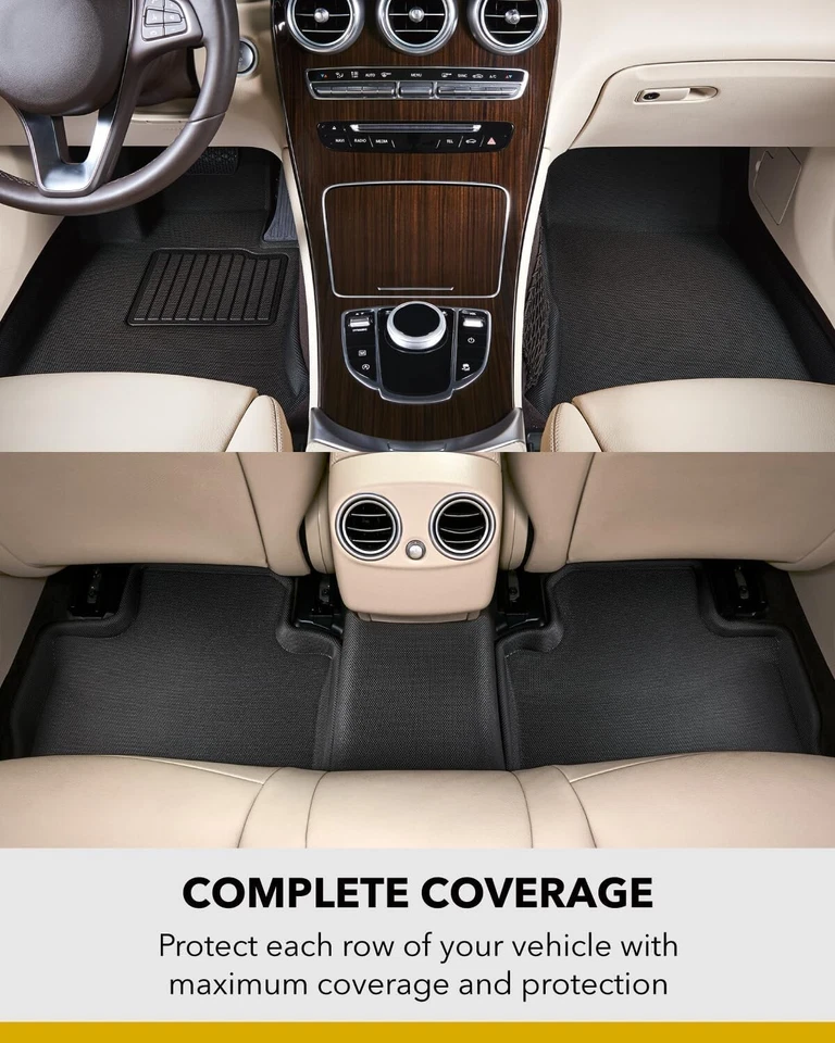 3D MAXpider Kagu Floor Mat (Black) Compatible with Hyundai IONIQ 6 2023 - Изображение 4 из 4