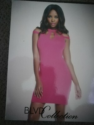 Forplay Mini Kleid, pink, Gr.L