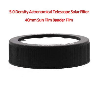 40mm Telescope Solar Film for Celestron 80EQ 80DX Sun Filter for Film 5. Density