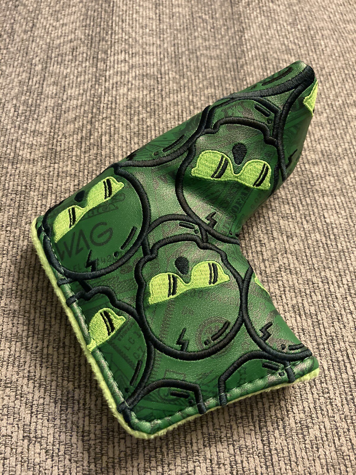 SWAG Golf Easy Money Concentric Blade Putter Cover MINT eBay