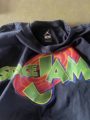 Vintage Air Jordan Space Jam 20th Anniversary T-shirt Men's L