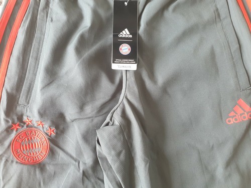 adidas FC Bayern München Trainingshose 2018/19 Herren Größe S M L -NEU- Pants - Picture 2 of 2