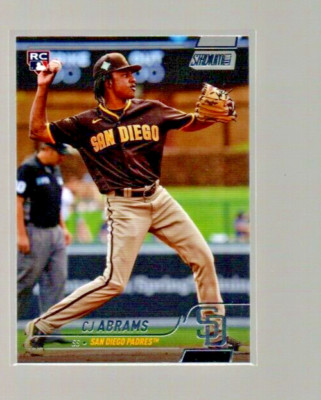 2022 Topps Stadium Club 31 CJ Abrams Rookie RC San Diego Padres Base