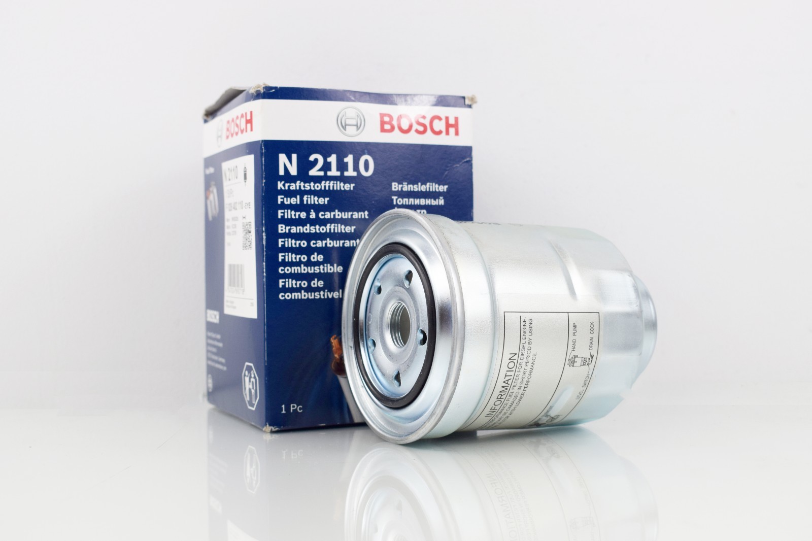 FUEL FILTER N2110 FITS TOYOTA AURIS 1.4 AVENSIS COROLLA VERSO 2.0 2.2 D-4D