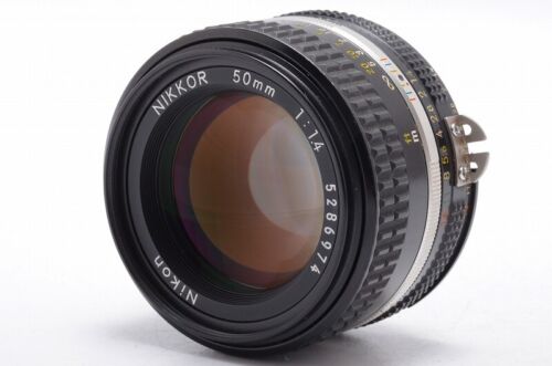 [Excellent] Nikon Ai-S NIKKOR 50mm f1.4 MF Lens From Japan #132563