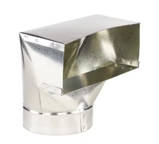 Master Flow 12 in. x 2-1/4 in. to 6 in. 90-Degree Register Box 90RB12X2.2X6