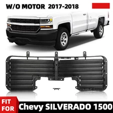 Radiator Shutter Grille Air Intake W/O MOTOR For 2017 2018 Chevy Silverado 1500
