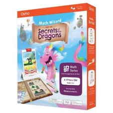 Osmo Math Wizard And The secrets Of The Dragons for iPad/Fire Tablet Ages 6-8 