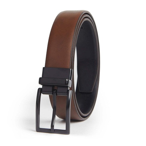 Giorgio Brutini Sleek Casual Reversible Leather Belt - Picture 4 of 12