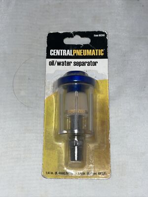 larimarbrace.ymさん5-12-7 NOS Central Pneumatic Oil / Water Separator 1/4