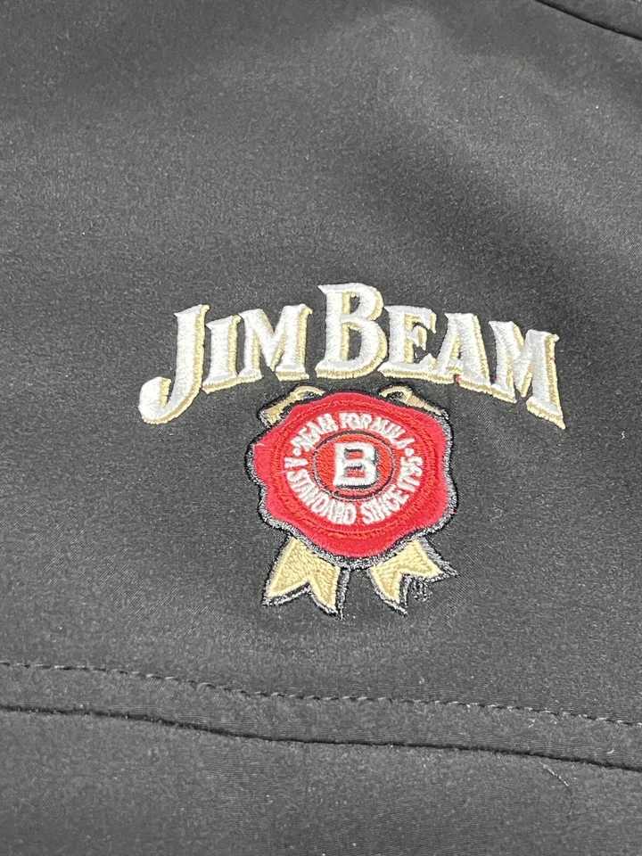 Chaqueta de empleado Jim Beam cremallera Storm Tech Performance ropa exterior 2XL promoción de alcohol Foto 3 de 4