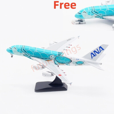 Aviation 1:400 ANA全日空航空 A380 JA382A Phoenix ANA Inspiration of JAPAN Green turtle Airbus A380
