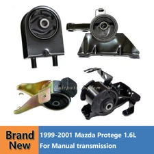 Motor & Trans Mount fit 1999-2001 Mazda Protege 1.6L for Manual Trans