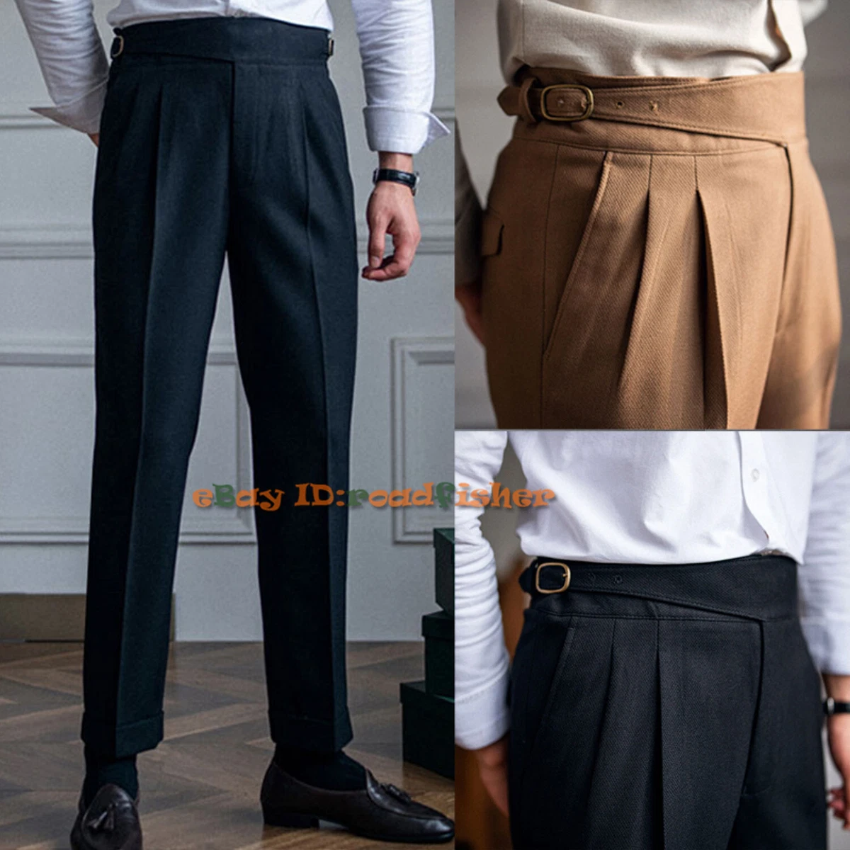 Mens pleated pants • Compare & find best prices today »